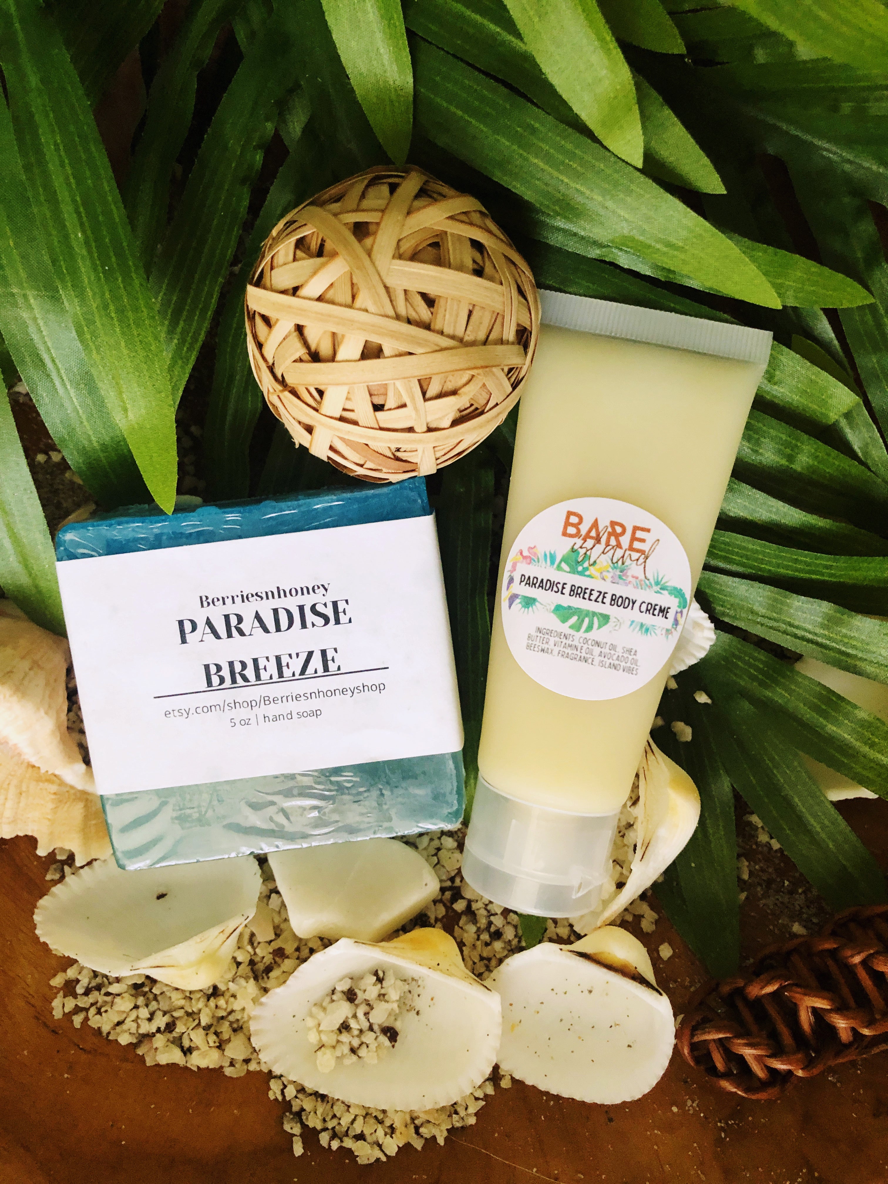 Paradise Breeze Soap & Body Creme Bundle